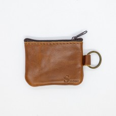 SMODE Leather Coin Purse Keychain			