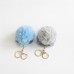 SMODE Plush Mirror Key Chain		