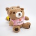 Teddy Bear C/W Birthday Month & Date			